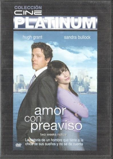 DVD: Amor con preaviso (Coleccion Cine platinum)