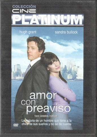 DVD: Amor con preaviso (Coleccion Cine platinum)