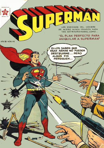 Poster DIN 4 numero 0618: Superman cubierta numero 45  