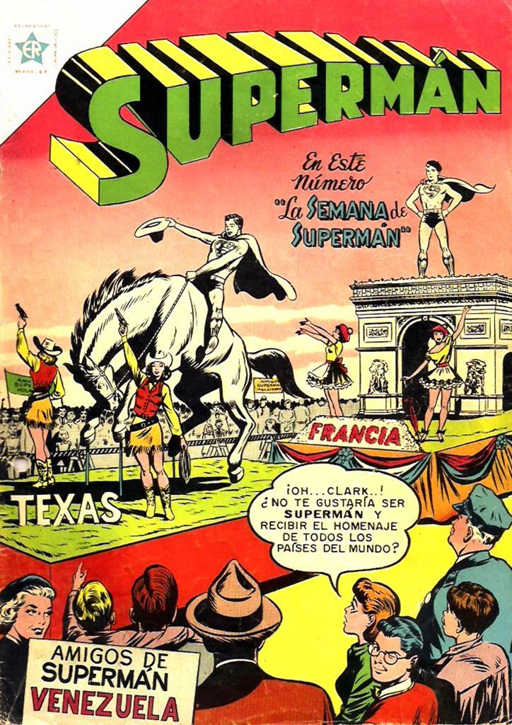 Poster DIN 4 numero 0624: Novaro: Superman cubierta numero 64 