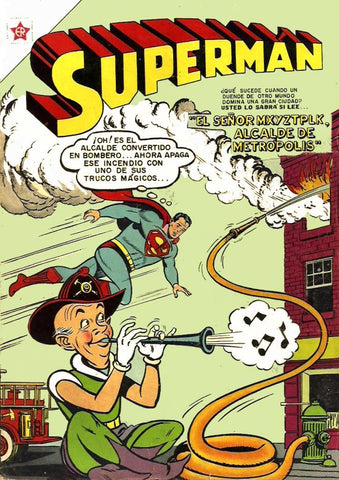 Poster DIN 4 numero 0625: Superman cubierta numero 65 