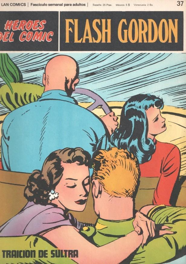 Flash Gordon de Burulan numero 037: La traicion de Sultra