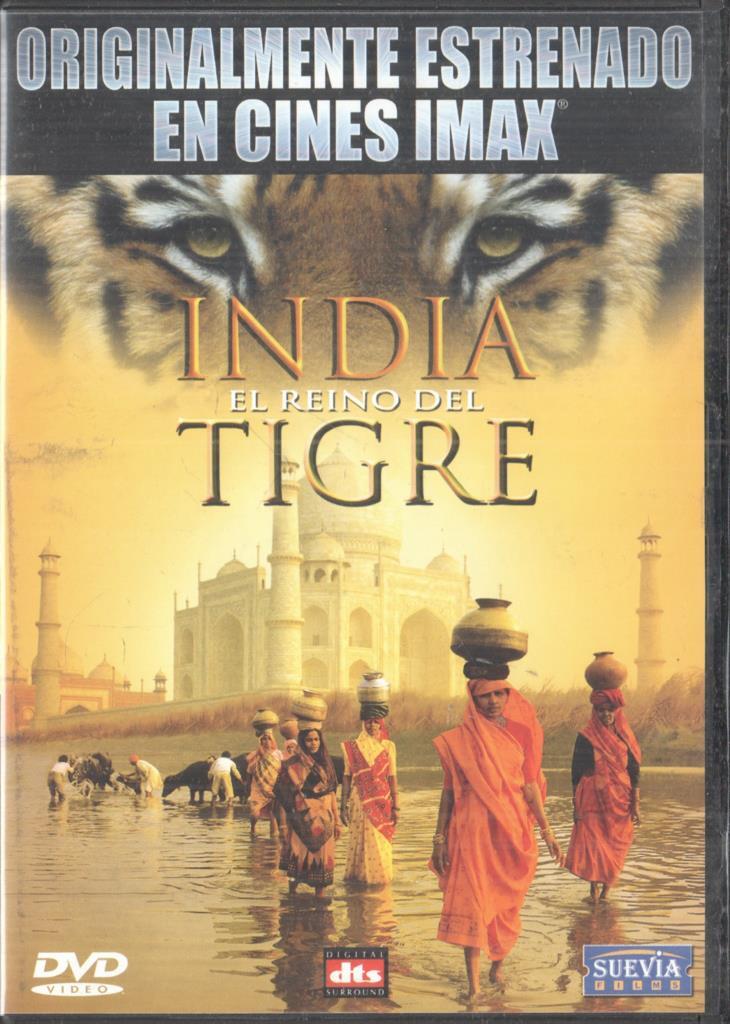 DVD: India el reino del tigre (IMAX)