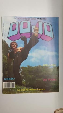 Revista Artes Marciales: DOJO, Numero 77 año 8 julio. Articulo sobre que es una sala de endurecimiento, Entrevista a Jorge Vazquez maestro en Lima Lama