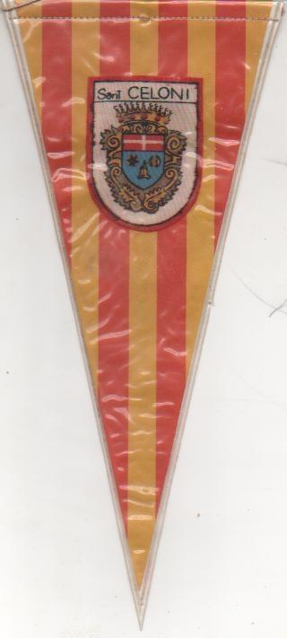 Banderin E00173: Banderin Escudo de Sant Celoni