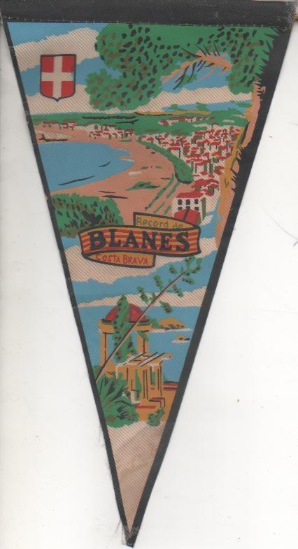 Banderin E00151:Banderin Record de Blanes, Costa Brava