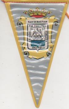 Banderin E00222: Banderin Escudo San Sebastián