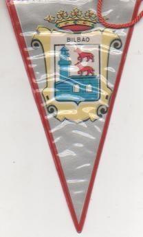 Banderin E00197: Banderin Escudo Bilbao