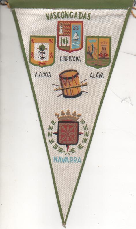 Banderin E00038: Banderin Escudos de Vascongadas