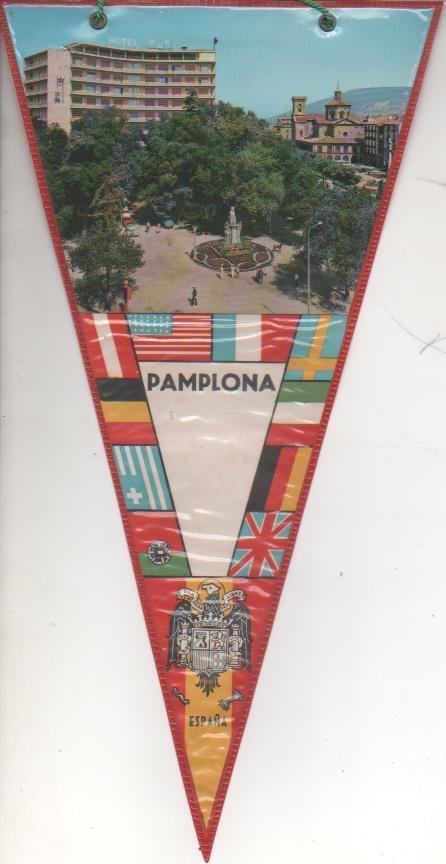 Banderin E00059: Banderin Vistas de Pamplona