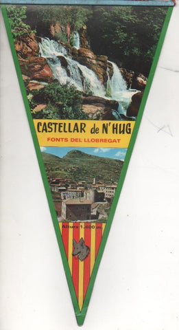 Banderin E00099: Banderin Fonts del llobregat, Castellar de N'Hug