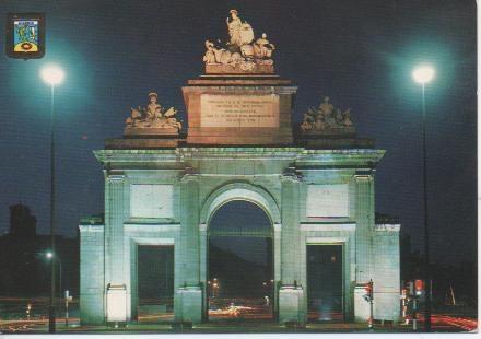 Postal E04030: Puerta de Toledo, Madrid