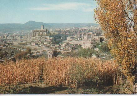 Postal E04017: Vista de Manresa