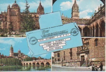 Postal E04026: Vistas de Salamanca