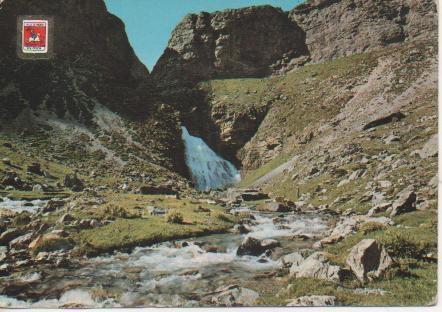 Postal E04068: Cascada de la Cola de Caballo, Parque Nacional de Ordesa