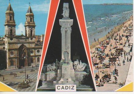 Postal E04009: Imágenes de Cádiz