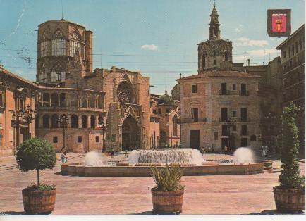 postal E03971: Plaza de la Virgen, Valencia