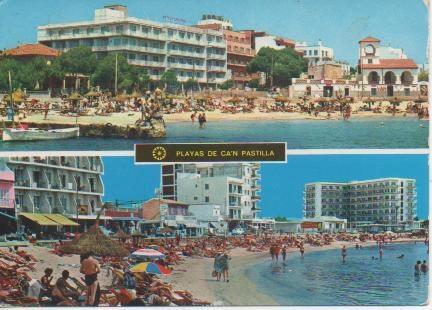 Postal E03965: Playa de Can Pastilla, Mallorca