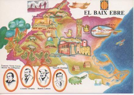 Postal E03944: Comarca El Baix Ebre