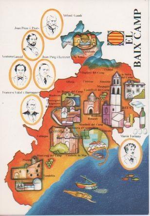 Postal E03945: Comarca El Baix Camp