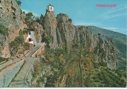 Postal E03989: Vista Catell de Guadalest