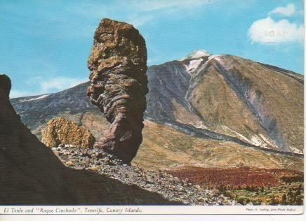 Postal E04186: Vista del Teide, Tenerife