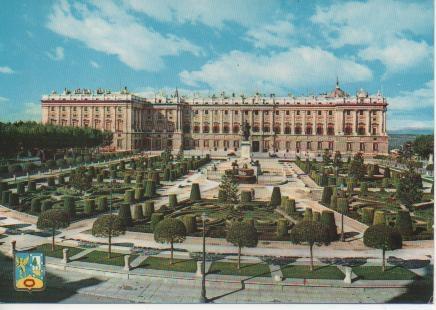 Postal E04213: Pñlaza de Oriente y Palacio Real, Madrid