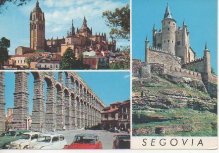Postal E04206: Imágenes de Segovia