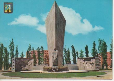 Postal E04204: Plaza Castilla. Monumento a Calvo Sotelo, Madrid
