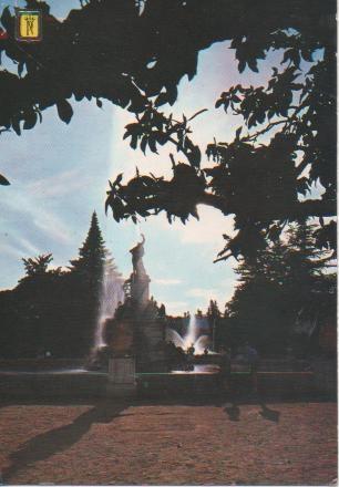 Postal E04194: Jardín de la Isla Fuente de  Hercules, Aranjuez