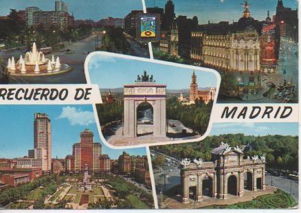 Postal E04205: Imágenes de Madrid