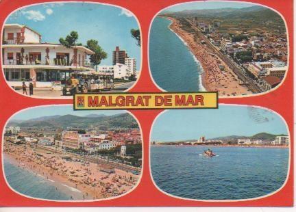 Postal E04104: Imágenes de Malgrat de Mar, Barcelona