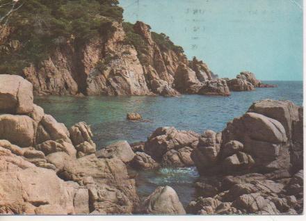 Postal E04089: Cala Morisca-Lloret de Mar, Costa Brava