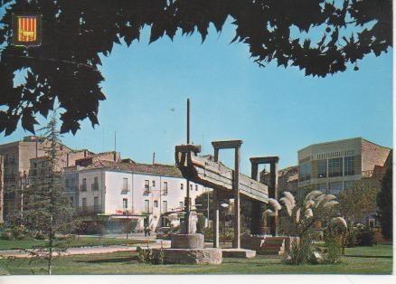 Postal E04118: Plaza del Terrall-Borjas Blancas, Lérida