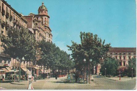 Postal E04137: Avenida del Caudillo, Lerida