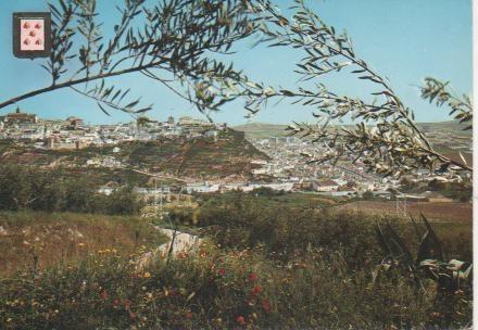 Postal E04140: Vista parcial de Baena, Córdoba