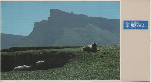 Postal E03745: Paisaje de urduña, Bizkaia