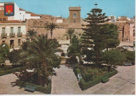 Postal E03734: Glorieta y Castillo-Santa Pola, Alicante
