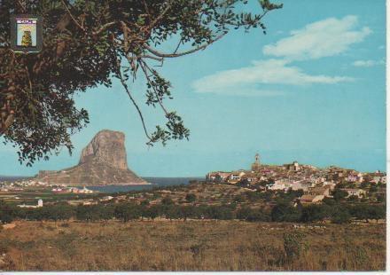 Postal E03735:Peñon de Ifach-Calpe, Alicante