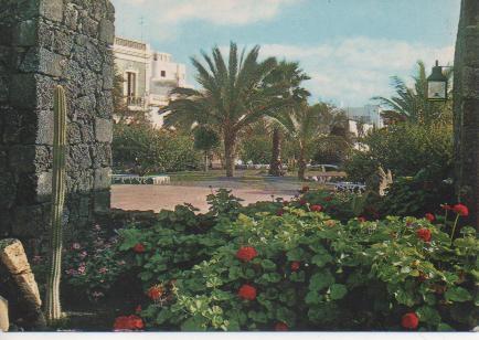Postal E03742: Arrecife Parque Municipal,Lanzarote