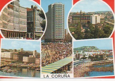 Postal E03795: Imágenes de la Coruña