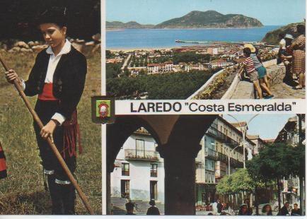 Postal E03780: imágenes de Laredo, Santander