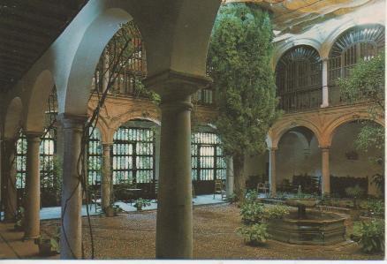 Postal E03765: Patio Parador N. San Francisco, Granada