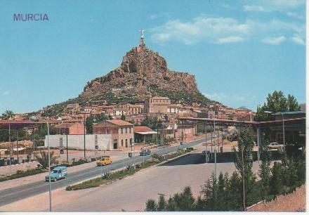 Postal E03683: Monumento al Sagrado Corazón de Jesús Monteagudo, Murcia
