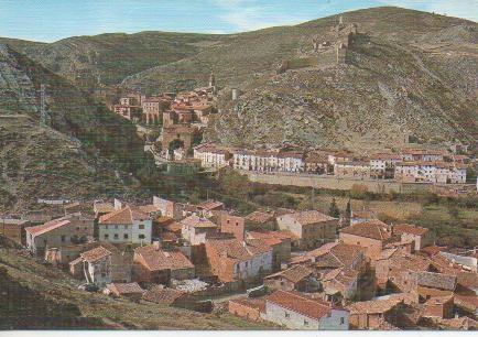 Postal E03672: Vista de albarracin, Teruel