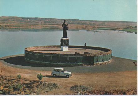 Postal E03670: Monumento al Tambor y la Estanca, Alcañiz