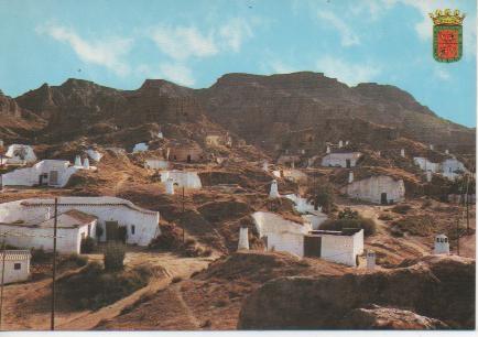 Postal E03696: Cuevas típicas-Guadir, Granada