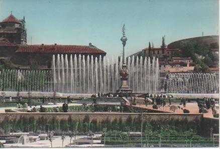 Postal E03698: Fuente del Triunfo,Granada