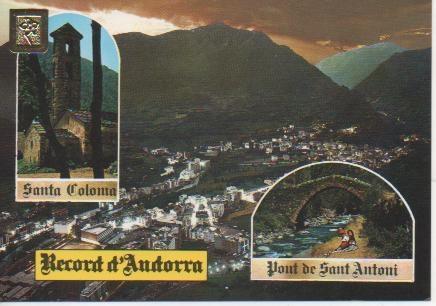 Postal E03897: Vistas Valls d'Andorra