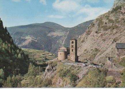 Postal E03890: Església Romànica deSt Joan de Caselles-Canillo, Valls d'Andorra